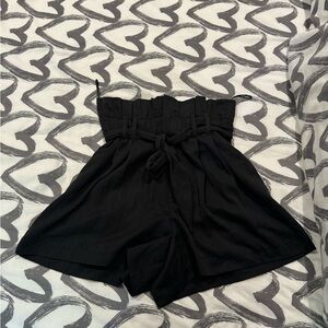 Zara black shorts